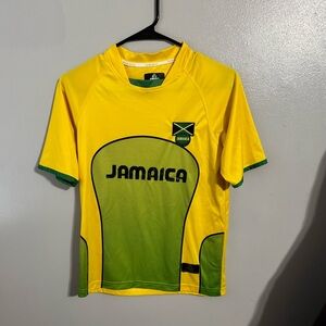 Yellow Jamaica Soccer Jersey